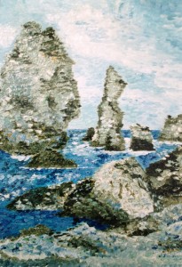 Basaltic rocks, Corfu