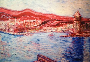 Colliure harbor
