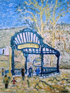 Metro Abesses, Paris