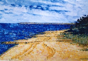 Shelter Island from North Haven
